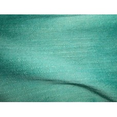 Cotton Silk Slub S Green Fabric